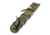 Kizlyar Delta Tactical Echelon Fixed Blade Knife,6in,Satin D2 Steel Broad Tip Blade,Black Kraton Handle KK0209