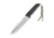Kizlyar Delta Tactical Echelon Fixed Blade Knife,6in,Satin D2 Steel Broad Tip Blade,Black Kraton Handle KK0209