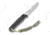 Kizlyar Delta Tactical Echelon Fixed Blade Knife,6in,Satin D2 Steel Broad Tip Blade,Black Kraton Handle KK0209