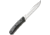 Kizlyar Enzo Fixed Blade Knife,5.25in,Satin AUS-8 Stainless Blade,Ergonomic 3D Black/Gray Micarta Handle KK0067