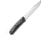 Kizlyar Enzo Fixed Blade Knife,5.25in,Satin D2 Steel Blade,Ergonomic 3D Black/Gray Micarta Handle KK0069