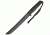Kizlyar Sensei D-2, black TiNi finish D2 tool steel blade, Knife KK0239