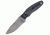 Kizlyar Urban Fixed Blade, black stonewash finish, Knife KK0231