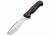 Kizlyar Vendetta Fixed Blade, satin finish D2 tool steel blade, Knife KK0223