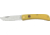 Klaas Sod Buster Knife, Yellow Handle, 3 5/8in. Closed KC3134