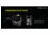 Klarus ST15R Night Guardian Rechargeable LED Flashlight, Black, ST15R