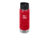 Klean Kanteen Insulated Wide W/ Caf Cap 2, 16oz, Mnrl Red, Mineral Red, 18/8 Stainless Steel, Polyprop, KK-43816