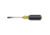 Klein Tools 1/4" Keystone-Tip Screwdriver - 4" Heavy-Duty Square-Shank 52805