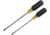 Klein Tools 3/16 Cabinet and #2 Phillips Screwdriver Set, Cushion-Grip, 2Piece, Black/Yellow, 85742