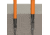 Klein Tools Cabinet Screwdriver Set, Slim-Tip Insulated Phillips, Square, 4Piece, Orange/Black, 33734INS