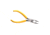 Klein Tools Connector Crimping Needle Nose Pliers, 7In, Yellow, VDV026-049