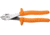 Klein Tools Diagonal Cutting Plier, High Leverage, 8In, Orange, D228-8-INS