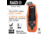 Klein Tools Electronic AC/ DC Voltage Tester, 12 - 600V, Orange/Black, ET60