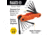 Klein Tools Folding Hex Key Set -11 Fractional Inch-Sized Keys Pro, 70550