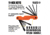 Klein Tools Folding Hex Key Set -11 Fractional Inch-Sized Keys Pro, 70550