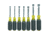 Klein Tools Magnetic Nut Driver Set, 3In Shaft, 7Piece, Black/Yellow, 631M