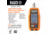 Klein Tools GFCI Receptacle Tester w/LCD, Orange/Black, RT250