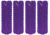 Klymit Static V - 4 Pack CampSaver Purple