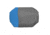 Klymit Top Down Pillow, Blue/Gray, 12DPBL01C
