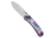 Knafs Co. KNAFS Lander 2 Pre-Built Clutch Lock Knife Kitty Cosmo Crew G-10 3.25" SW, Pink/Purple, CPM S35VN, adult, BHQ-208421