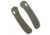 Knafs KNAFS Lander 2 Knife Scales OD-Green G-10, OD Green, adult, BHQ-196473