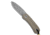Knafs Knafs Lander 4 Fixed Blade Knife Moondust Micarta 2.6" Moondust, Green, Sandvik 14C28N, adult, BHQ-205773