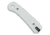 Knafs Lander 1 Flat G10 Knife Scales, White/Black, KNAFS-00139