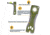 KNetix MV Broadhead Wrench and Sharpener, Gray/Olive, 14710