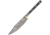 Knifemaking 5.5in Damascus Steel Drop Point, Brass Guard, BL121