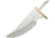 Knifemaking Blade With Sheath Fixed Blade Knife, 6.25in, Stainless Steel, Standard Edge, Mirror Polish, Handle BLSOB7