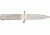 Knifemaking Boot Knife Double-Edged Blade, 8 5/8in. BL078