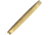 Knifemaking Brass Finger Guard with Brass Construction, 1.88in, Brass, BL7707 GUARD