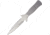 Knifemaking Knife Blade Boot Knife, 4 satin finish double edge stainless dagger blade, One-piece construction, SM-APR-BL7 STAINLESS