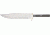 Knifemaking Stainless Fixed Blade Knife, 8in, Steel, Bowie, Stainless Steel, SO-BL2