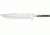 Knifemaking Stainless Fixed Blade Knife, 6in, H1, Bowie, Stainless Steel, SO-BL1