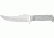 Knifemaking Stainless Fixed Blade Knife, 5.38in, Steel, Upswept, Stainless Steel, SO-BL11