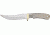 Knifemaking Stainless Fixed Blade Knife, 5in, Stainless Steel, Upswept, Stainless Steel, BL7704