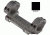 Knight's Armament Scope Mount Assembly, One Piece, 34mm, 1.5in Height, Black KM25284