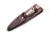 Knives of Alaska Alpha Wolf / Cub Bear Combo Fixed Blade Knives, 3in / 2.75in, CPM MagnaCut Stainless Steel, Drop Point /Caping Blade, Stag, Brown And White Sculpted Bone Handle, 00373FG