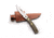 Knives of Alaska Alpha Wolf Fixed Blade Knife, 3in, CPM MagnaCut Stainless Steel, Drop Point Blade, G10, Olive Drab Handle, 00333FG