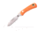 Knives of Alaska Muskrat/Cub Bear Combo Fixed Blade Knives, 2.25in/2.75in, Magnacut Stainless Steel, Round Tip/Caping Blade, Suregrip, Orange, 00106FG