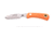 Knives of Alaska Muskrat/Cub Bear Combo Fixed Blade Knives, 2.25in/2.75in, Magnacut Stainless Steel, Round Tip/Caping Blade, Suregrip, Orange, 00106FG