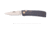 Knives of Alaska Onyx Auto Automatic Folding Knife, 2.6in, CPM MagnaCut Stainless Steel, Drop Point Blade, G10, Black Handle, 00954FG