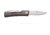 Knives of Alaska Onyx Auto Automatic Folding Knife, 2.6in, CPM MagnaCut Stainless Steel, Drop Point Blade, G10, Black/OD Handle, 00953FG