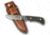 Knives of Alaska Trekker Series Elk Hunter D2 Knife, Suregrip Handle, Black 00161FG