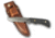 Knives of Alaska Trekker Series Pronghorn D2 Knife, Suregrip Handle, Black 00160FG