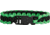 Knotty Boys Single Weave Survival Bracelet, Black-Lime Green, 9in. Diameter KY203