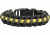 Knotty Boys Themed Survival Bracelet, Black-Dark Gray-Gold, Medium KY135