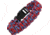 Knotty Boys Themed Survival Bracelet, Red-Blue-Gray, Large KY351