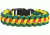 Knotty Boys Themed Survival Bracelet, Yellow-Red-Green, Medium KY134